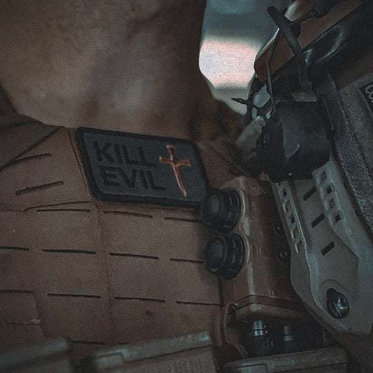 'Kill Evil Dagger' Velcro Patch