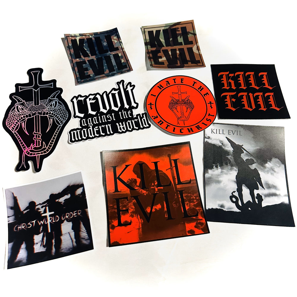 STICKERS – Kill Evil