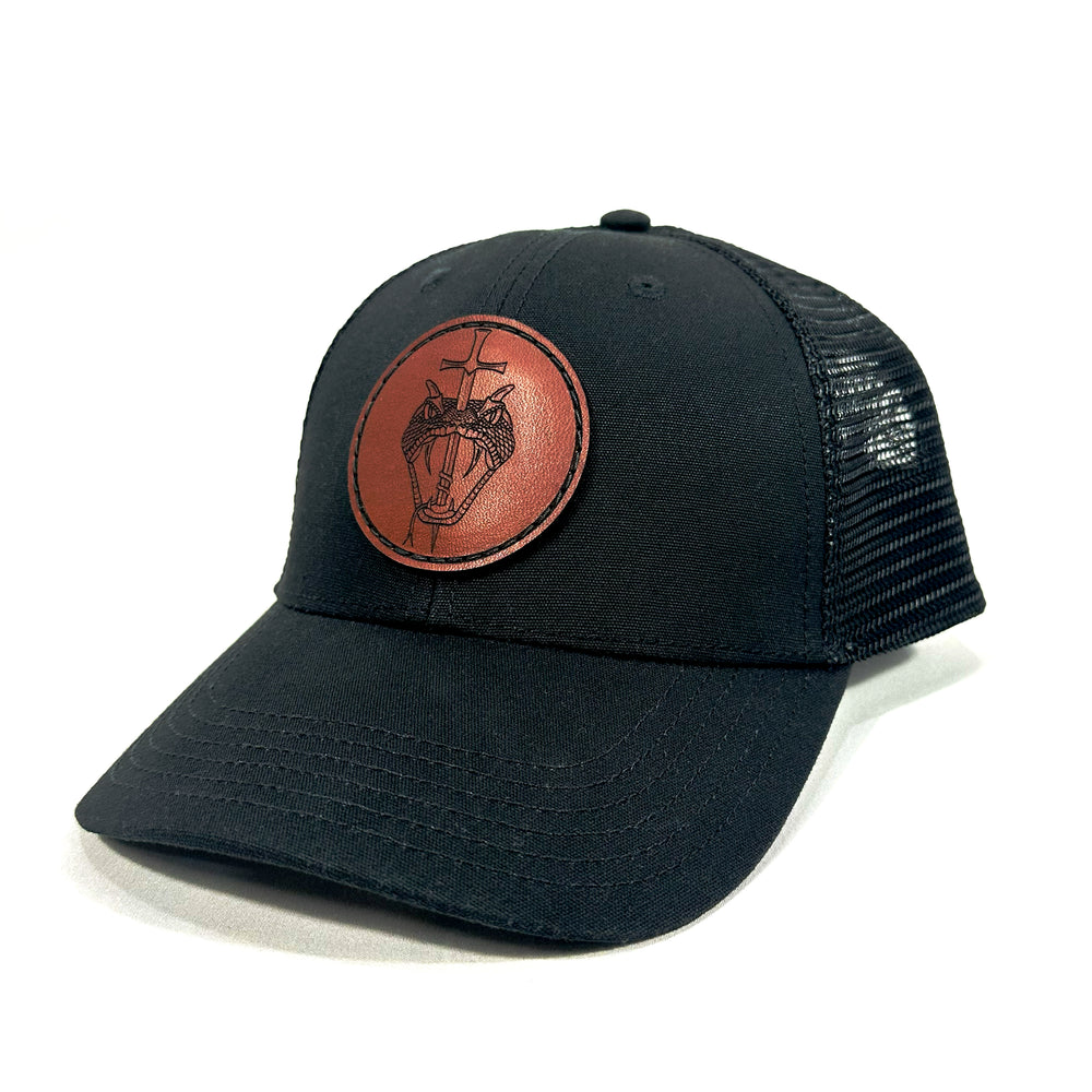 'KE Leather Patch' Trucker