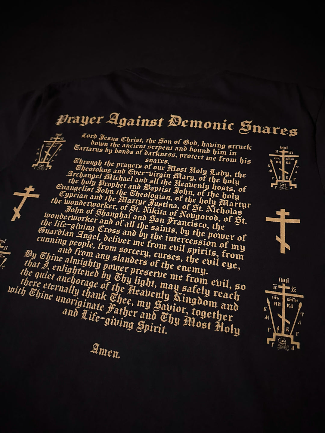 'Prayer Against Demonic Snares' T-Shirt