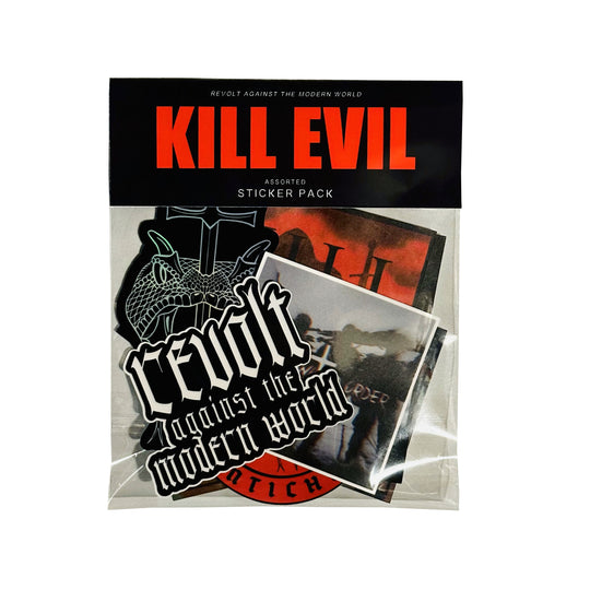 'Kill Evil' Assorted Sticker Pack